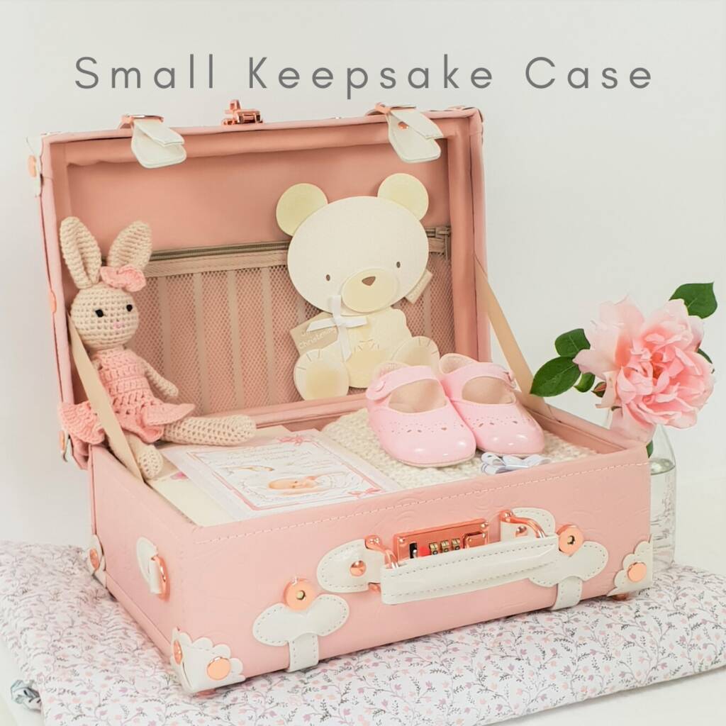 Vintage Style Baby Memory Keepsake Case By Natural Baby Box