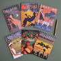 The 'Summertime' Pack Of Six Greetings Cards, thumbnail 1 of 9