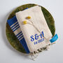 Personalised Handwoven Soft Cotton Tea Towel, thumbnail 3 of 11