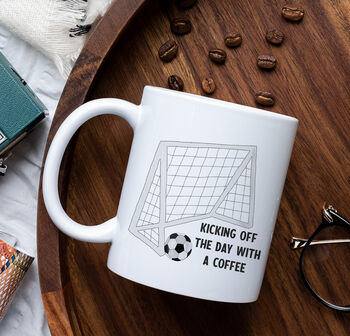 Fun Personalised Novelty Football Fan Ceramic Mug, 2 of 5