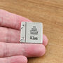 21st Birthday Keepsake Gift Pewter Mini Folding Card, thumbnail 7 of 7