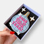 2025 New Year Disco Ball Letterbox Iced Cookies, thumbnail 3 of 4