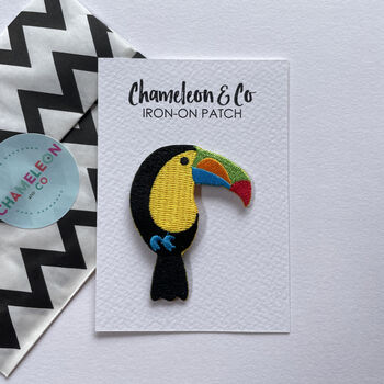 Toucan Iron On Patch, 2 of 3