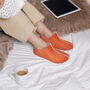 Snugtoes Light Weight Pixie Boot Slippers For Women Orange, thumbnail 3 of 5