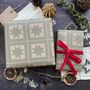 Star Patchwork 'Little Women' Paper Fibre Wrapping Paper, thumbnail 5 of 12
