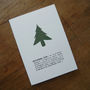 Christmas Tree Card, thumbnail 1 of 3