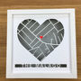 Personalised Where We Met, Location Map, thumbnail 1 of 10