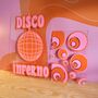 Disco Inferno Clear Acrylic Vinyl Plaque Decor, thumbnail 5 of 7