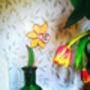 Spring Blooms Daffodil Everlasting Faux Glass Flower, thumbnail 3 of 7