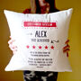 Personalised Cushion Gift For Men, thumbnail 5 of 10