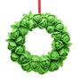 Brussels Sprouts Felt Wreath, thumbnail 3 of 3