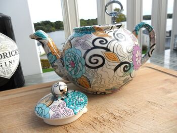 Two Cup Teapot In Woodstock Design, 9 of 12