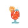 Orange Spritz Claw Clip, thumbnail 1 of 4