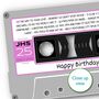 25th Birthday Print Birth Date Songs Gift Year 2001, thumbnail 8 of 12