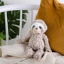 Sloth Soft Toy, thumbnail 3 of 4