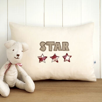 Personalised Name Cushion Gift For Dad / Grandad, 8 of 10