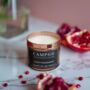 Sultry Pomegranate Rose Gold Candle Tin, thumbnail 1 of 4