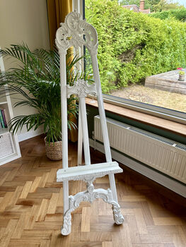 160cm White Wooden Easel – Large Wedding Seating Plan Holder, 12 of 12