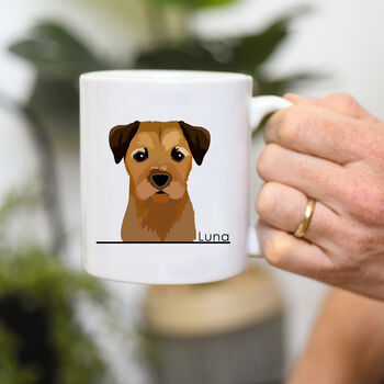 Personalised Illustrated Dog Mug Dog Lover Gift, 4 of 12