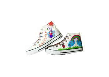 Doodle My Shoe, Customise Your Own Trainers! The UK 'S 1st Doodle And Wash Kids Shoes, 4 of 7