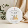Personalised Jungle Christening Ceramic Keepsake, thumbnail 1 of 6