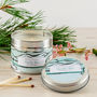 Nordic Sky Fresh Mint Scented Candle, thumbnail 1 of 2