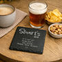 Personalised Square Slate Coaster For Any Occasion, thumbnail 1 of 4