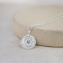 Sterling Silver Talisman Spinner Pendant, thumbnail 1 of 3