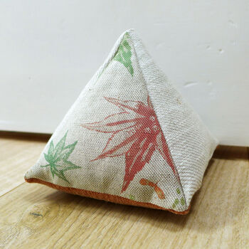 Leaves Linen Doorstop, 3 of 5