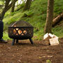 Steel Firepit With Pattern Design, thumbnail 1 of 3