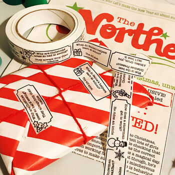 Christmas Joke Eco Friendly Wrapping Tape, 5 of 6