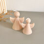 Beige Angel Candle And Angel Gift, thumbnail 5 of 10