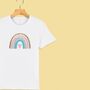 Boho Rainbow Girls And Boys T Shirt, thumbnail 4 of 12