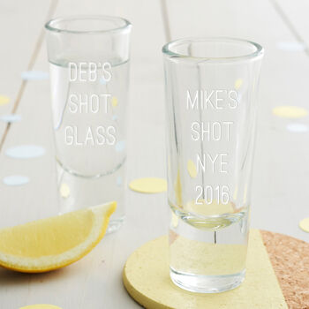 Personalised Shot Glass, 2 of 3