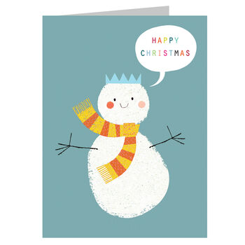 Mini Christmas Snowman Card, 2 of 5