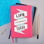 Personalised 'Life According To' Notebook, thumbnail 1 of 4