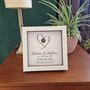 Personalised 8th Anniversary Gift Framed Bronze Heart, thumbnail 6 of 7