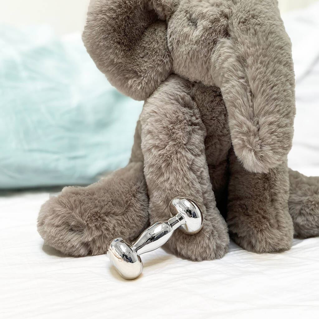 Image of Silver Dumbbell Rattle