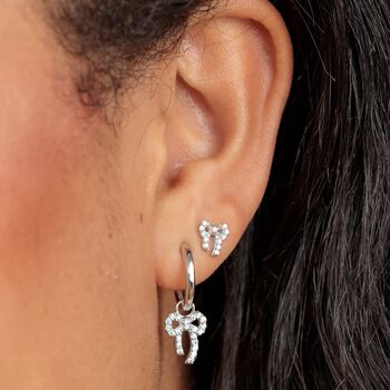 Bow Stud Earrings, 2 of 6