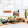Personalised Wooden Wild Pines Train Set, thumbnail 8 of 12