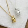 Personalised Tiny Penguin Necklace, thumbnail 1 of 8