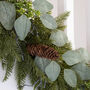 Eucalyptus And Spruce Garland With Pinecones, thumbnail 3 of 4