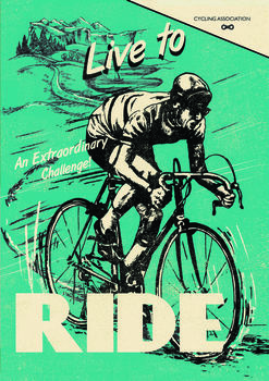 Live To Ride Cycling Card, 2 of 2