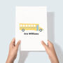 Personalised School Bus Print, thumbnail 8 of 11