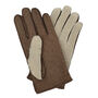Oborne. Men's Crochet Back Leather Palmed Gloves, thumbnail 1 of 6