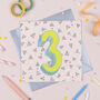 '3rd' Birthday Card, thumbnail 1 of 2