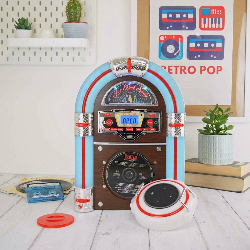 Retro Jukebox With Amazon Alexa By Steepletone