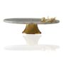 Round White Marble Serving Stand, thumbnail 2 of 2