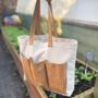 Stitch What You've Grown Vegetable Tote Bag Diy Kit, thumbnail 11 of 11