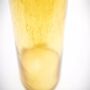 Glass Flowervase Barrel B2 Gold Bubbles, thumbnail 3 of 7